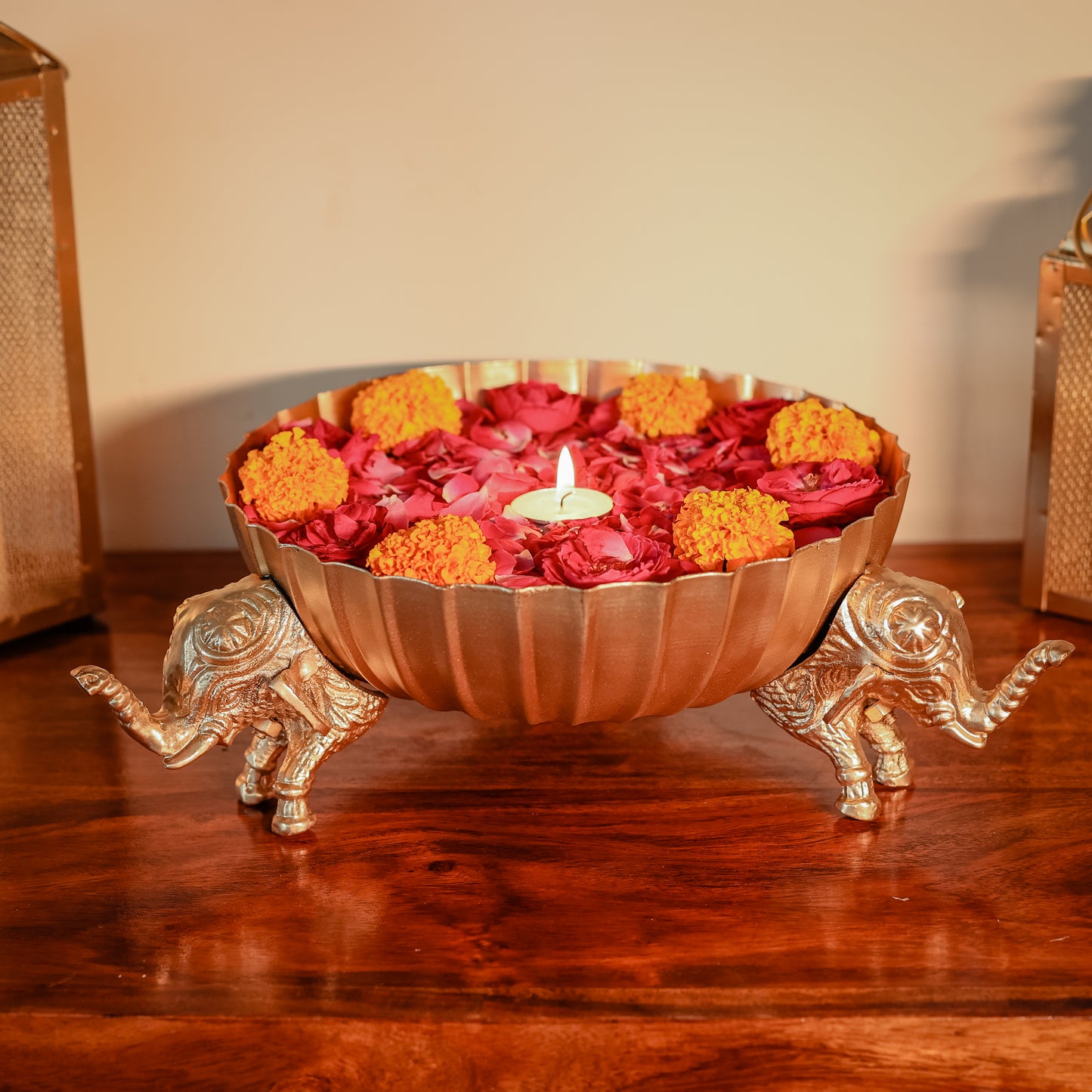 Metal Urli for Diwali Decoration
