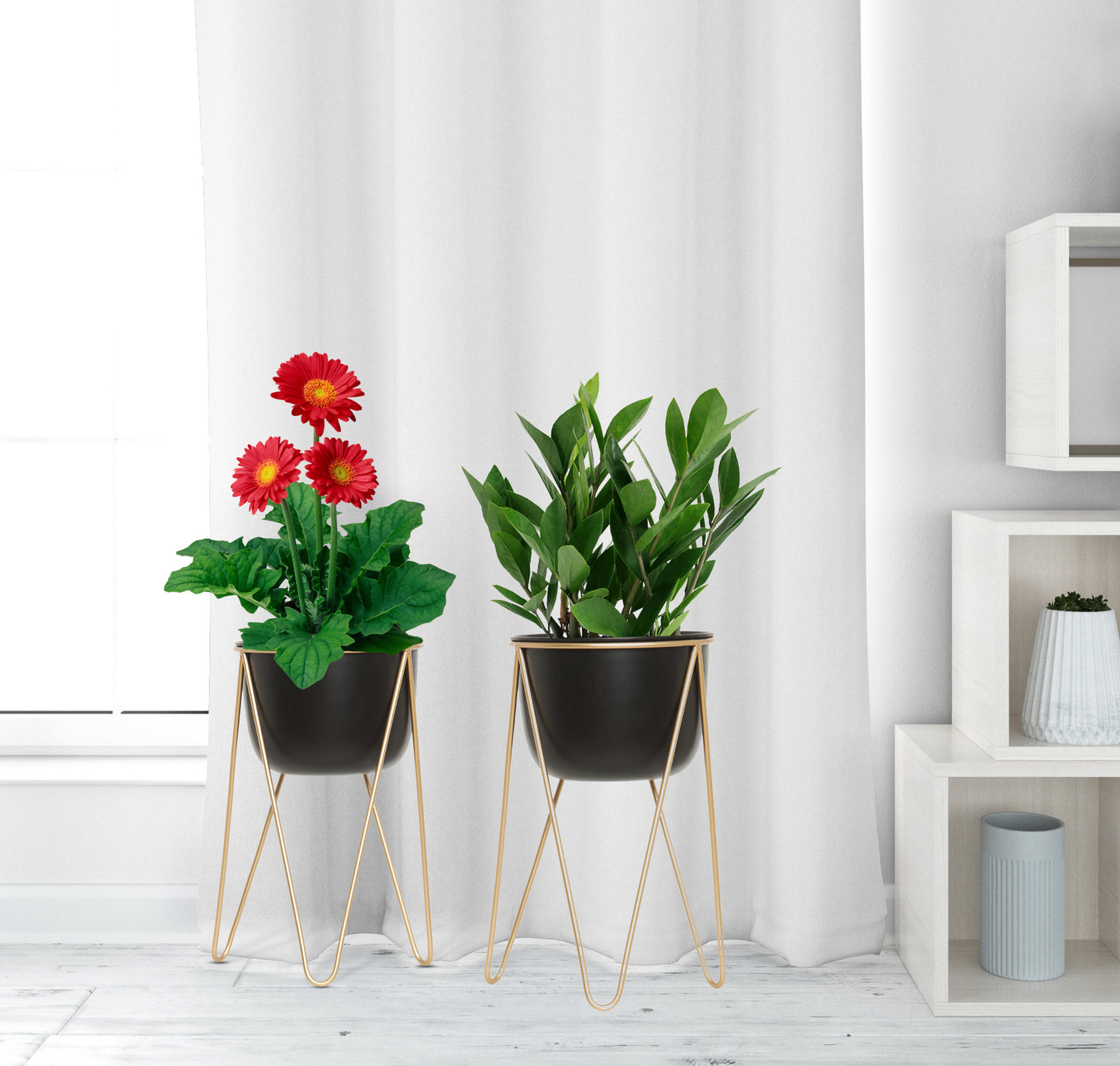 Metal planter for Home and office Decoration