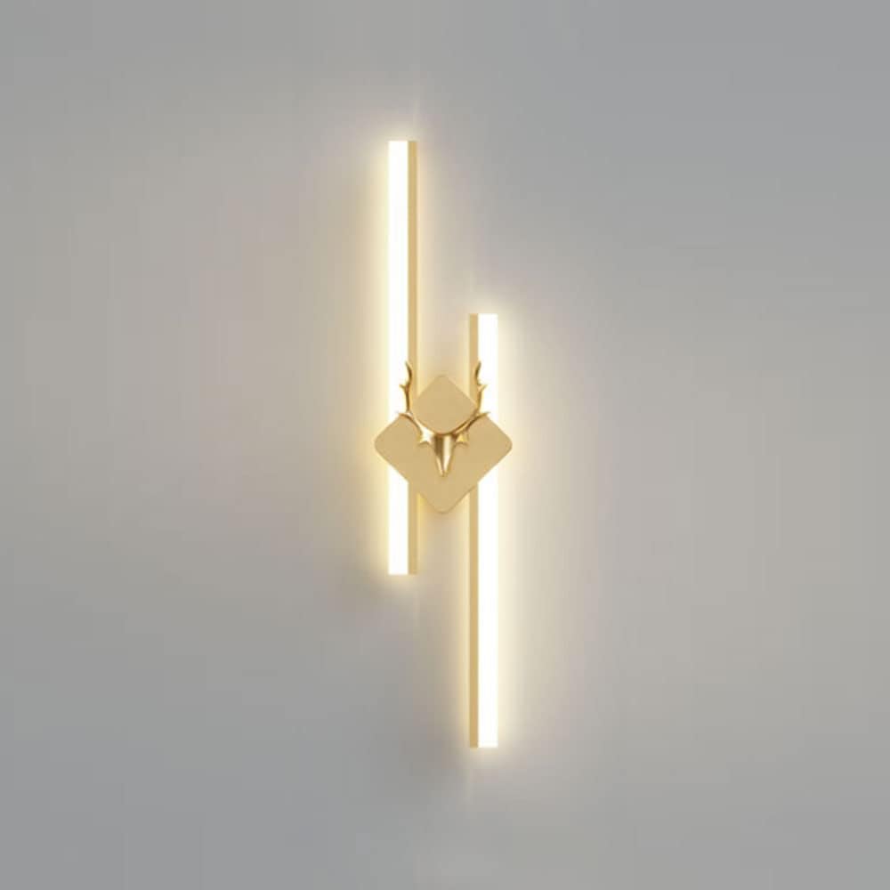Modern minimalist living room bedroom bedside bedroom GOLDEN long LED acrylic Wall Lamp