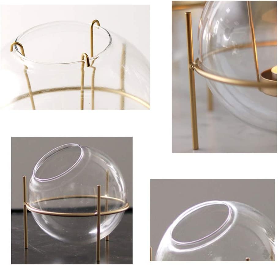 Glass Bowl T Candle Holder
