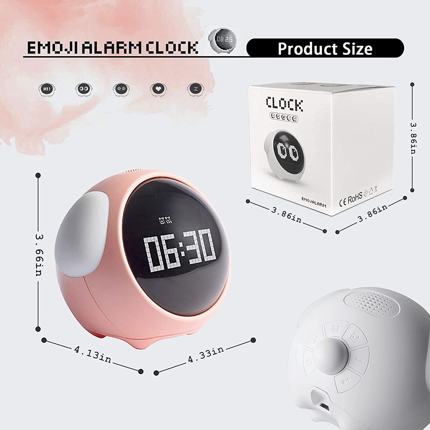 Emoji Digital Alarm Clock