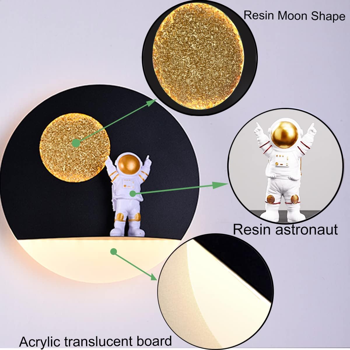 Astronaut Wall Lamp