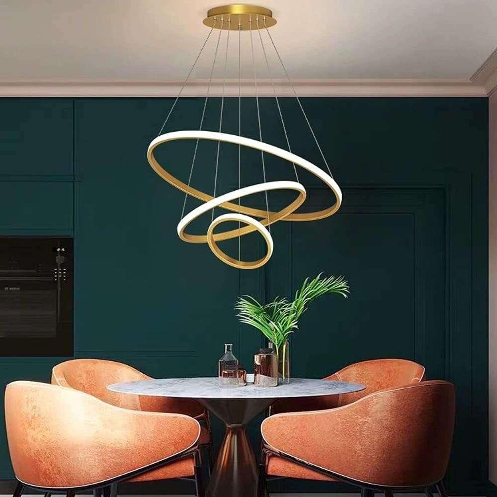multiply led 3 light ring pendant