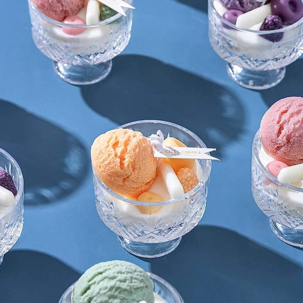 Lovely ice Cream Scented Candles Gifts
