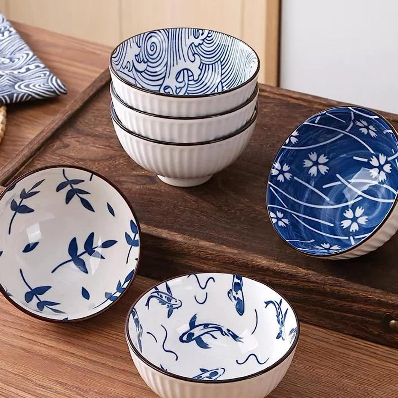 Japanese Blue and White bowls