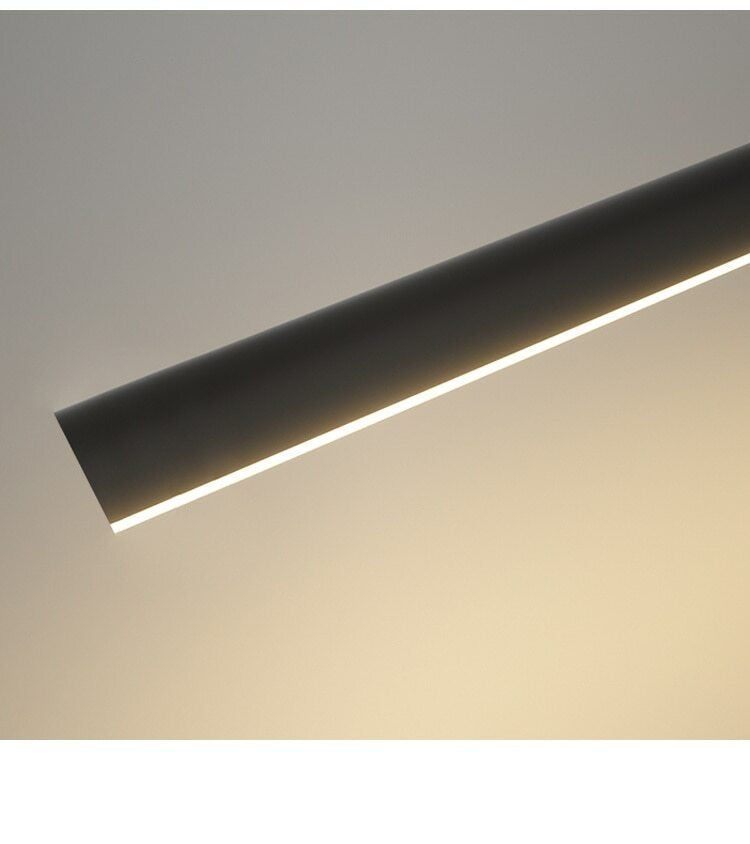 LED Black Deer Long Wall Light