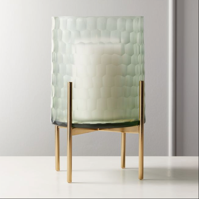 Handcut Glass Cylinder Stand