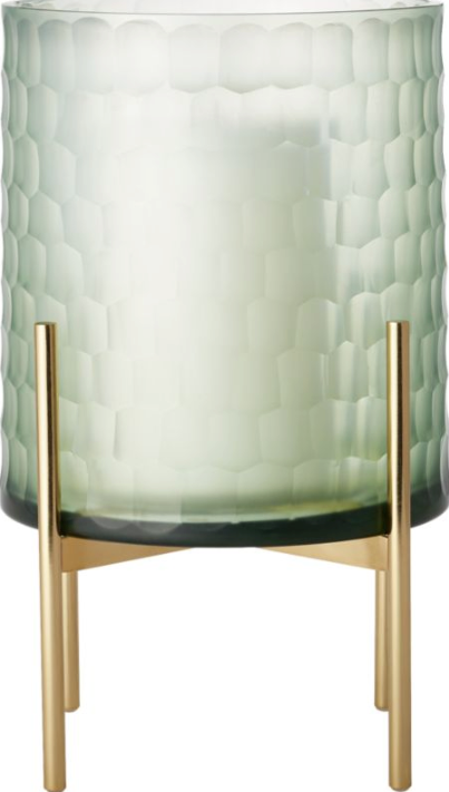 Handcut Glass Cylinder Stand