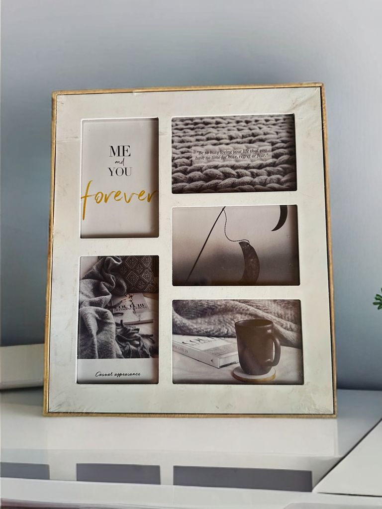 set of 5 Photo frame 4x6 in one