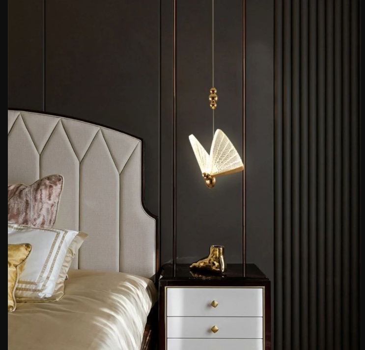 New Luxury Butterfly Pendant Lights