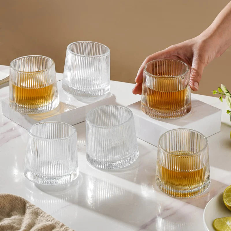 Rotating Glass 150ml (Set of 6)