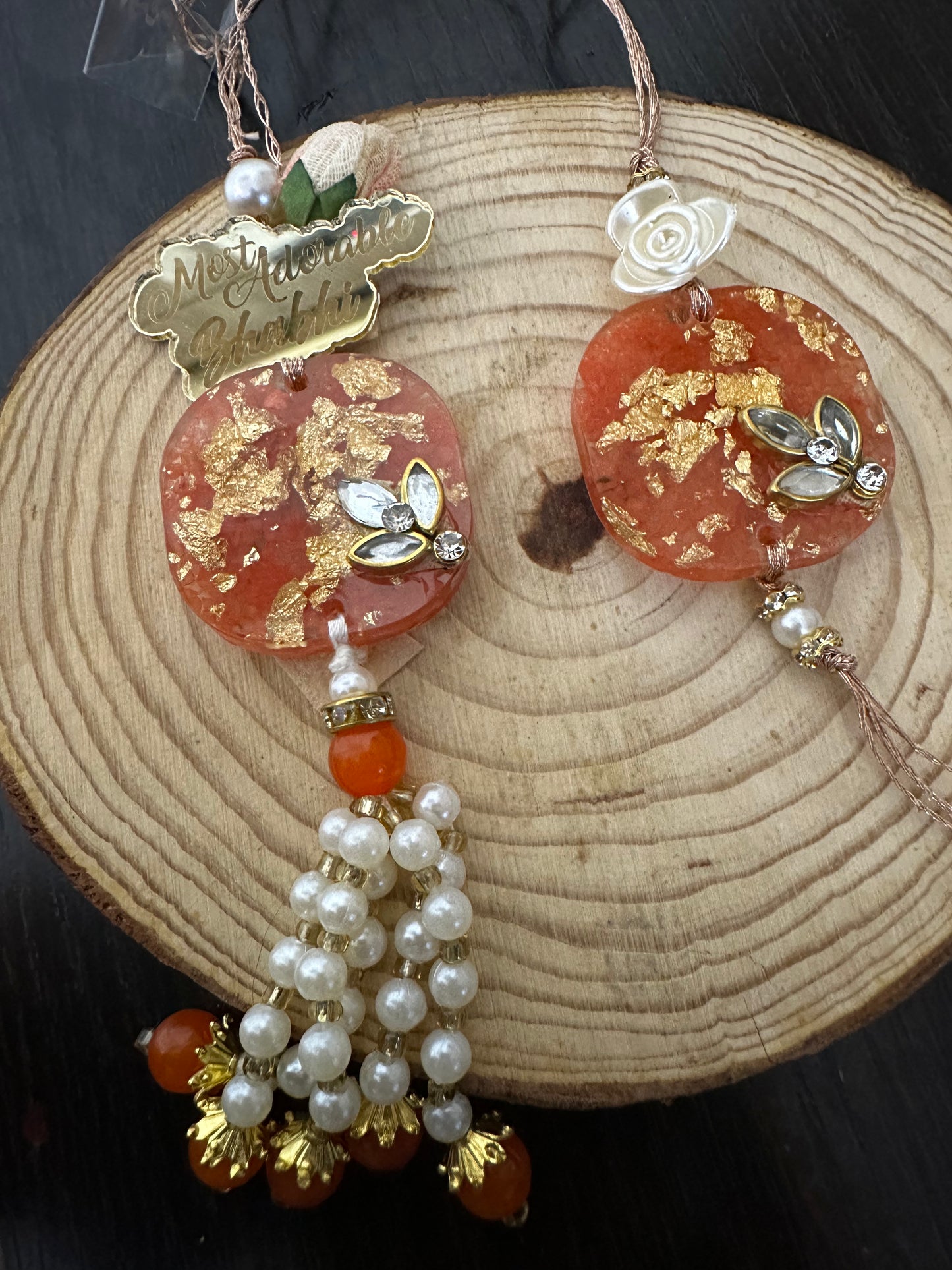 Most adorable bhabhi lumba and Rakhi Set