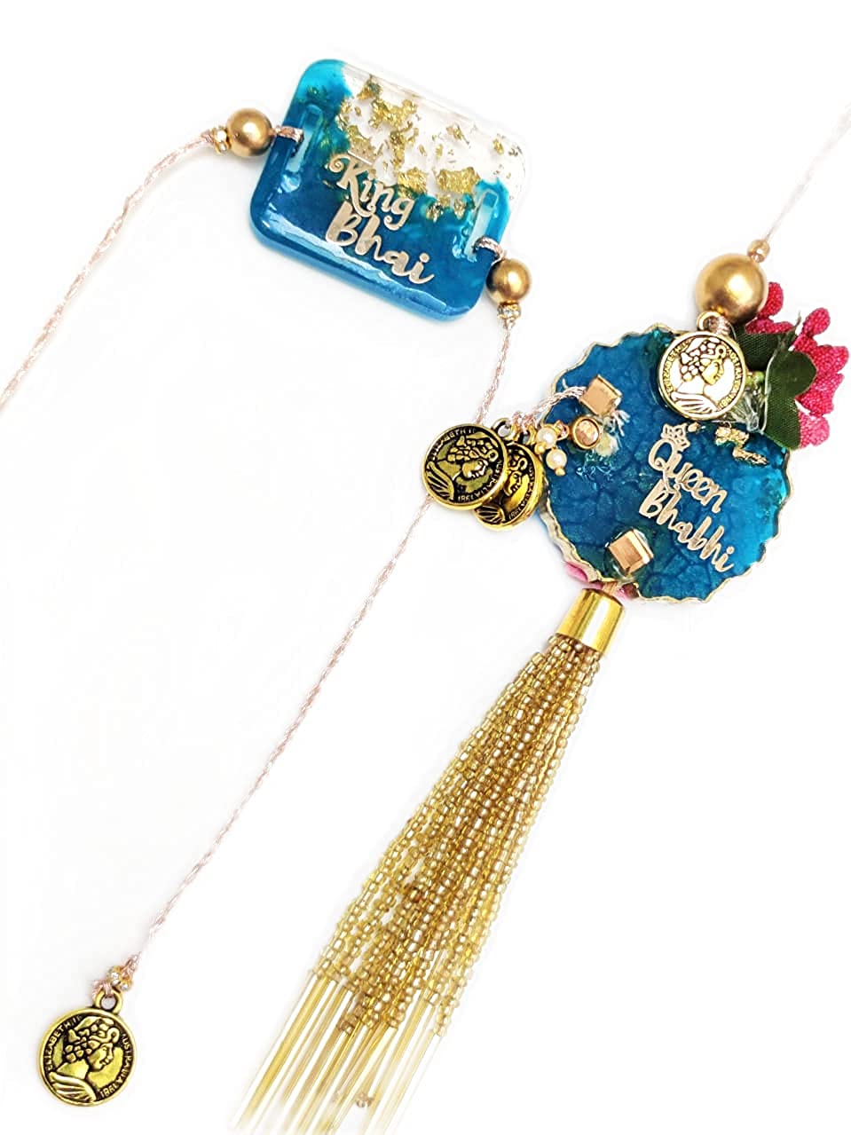 King and Queen Resin lumba Set