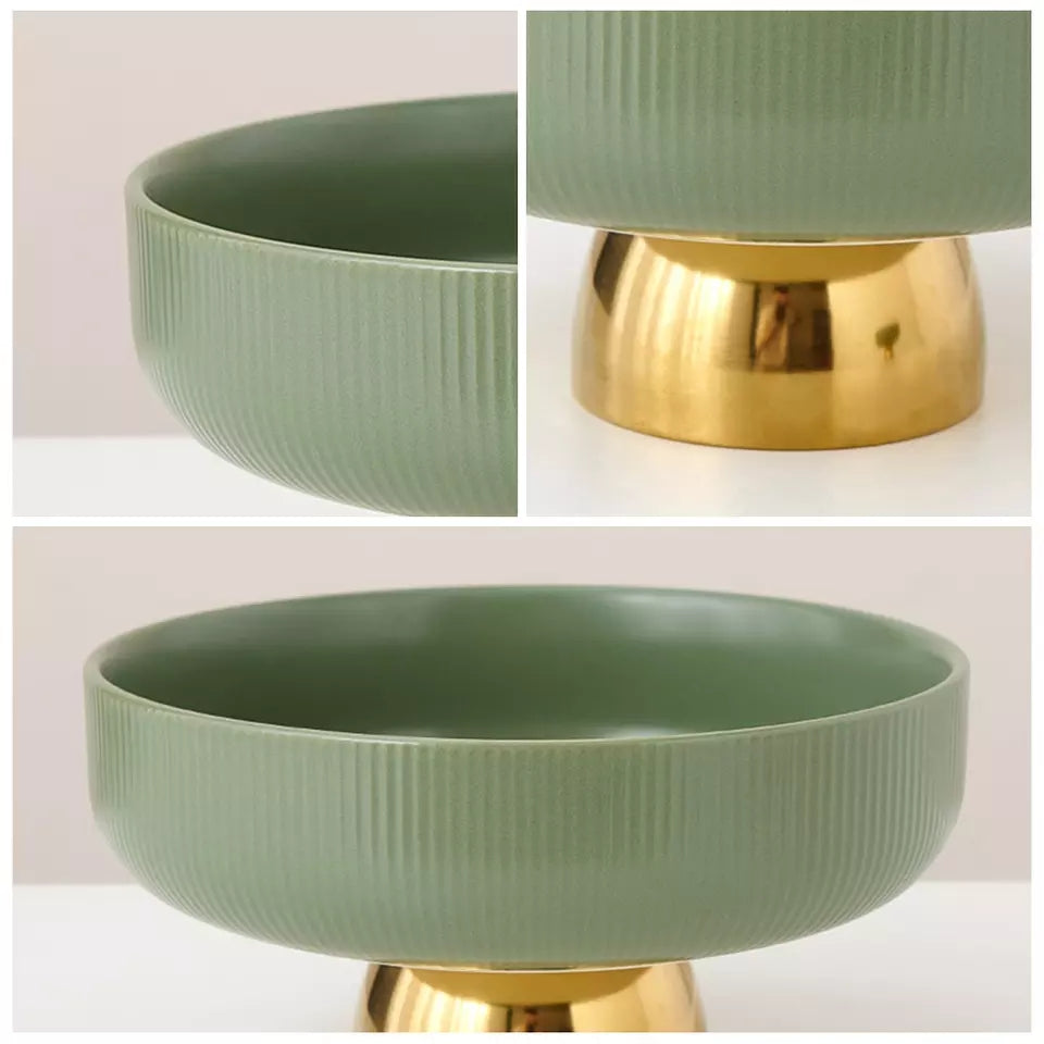 Ceramic fruit bowl decorative table ware