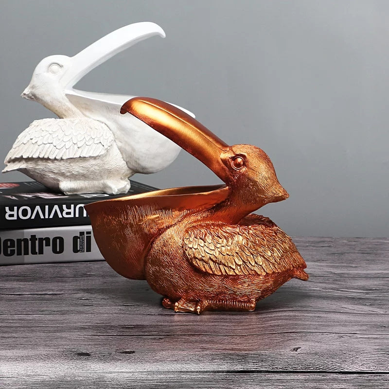 Toucan Bird figure Storage Resin Statue