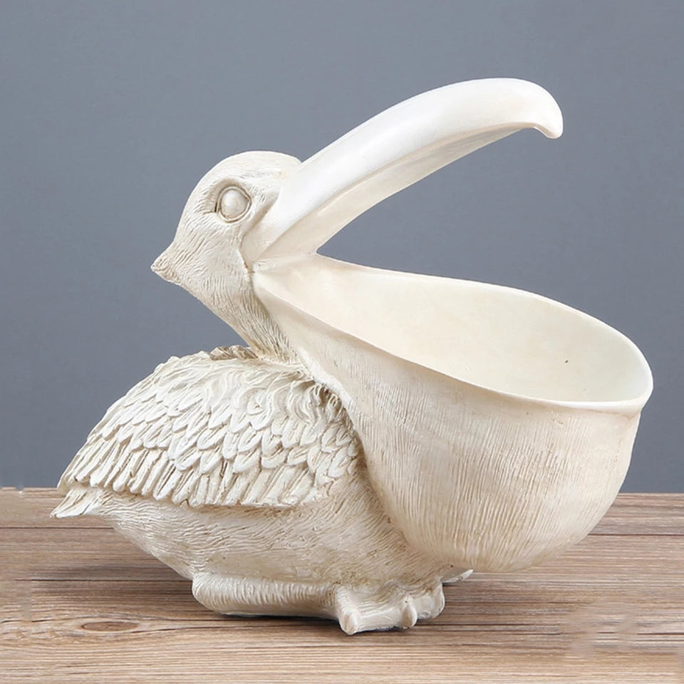 Toucan Bird figure Storage Resin Statue