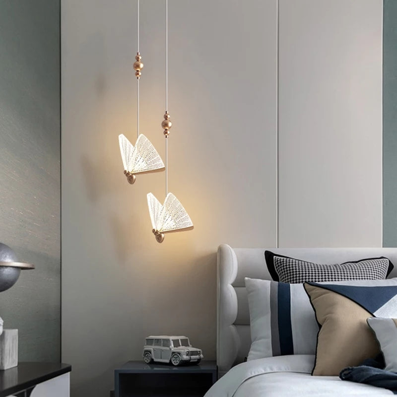 New Luxury Butterfly Pendant Lights