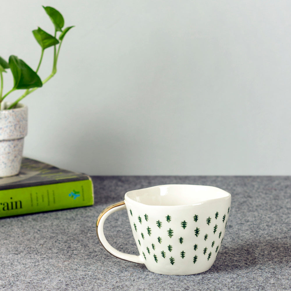 Christmas Tree Style Ceramic Coffee Mug