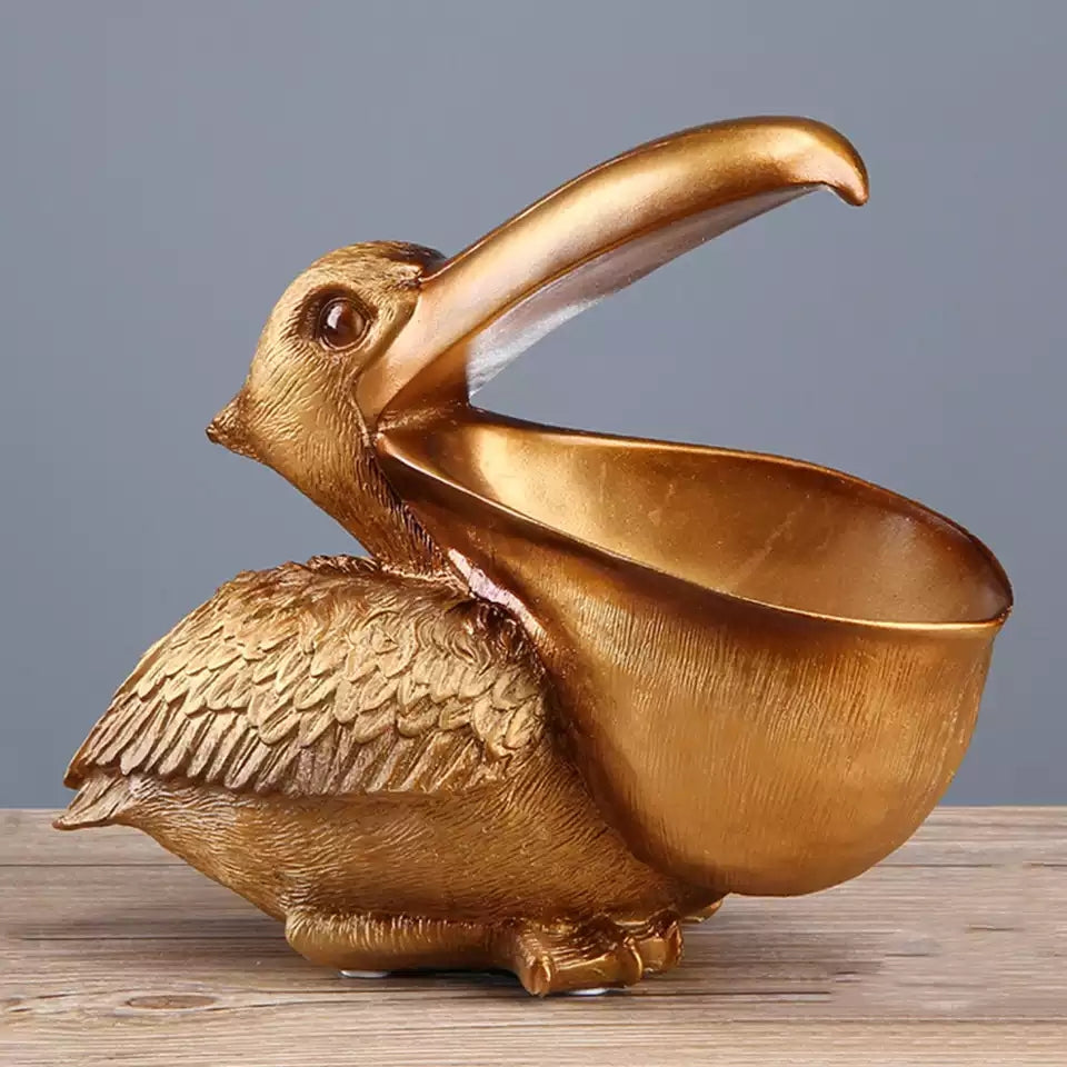 Toucan Bird figure Storage Resin Statue