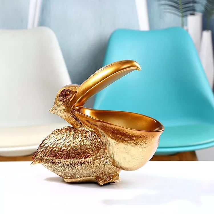 Toucan Bird figure Storage Resin Statue