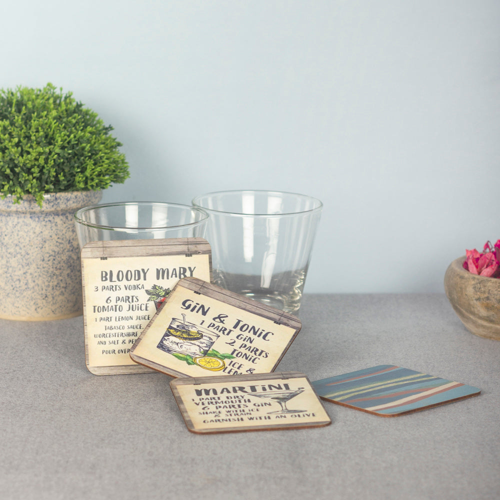 Mocktail Lover Coaster-set of 4