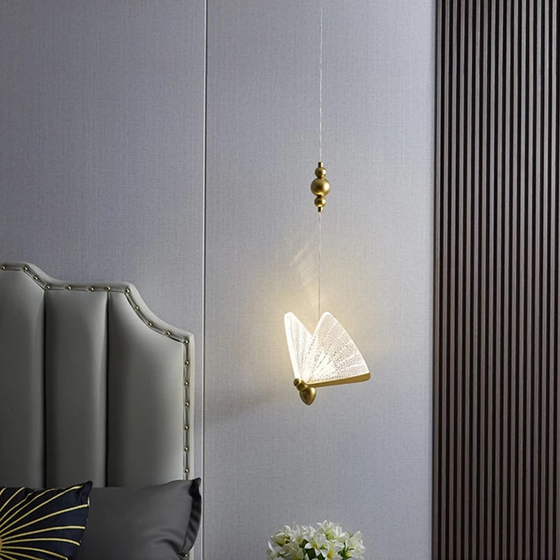 New Luxury Butterfly Pendant Lights