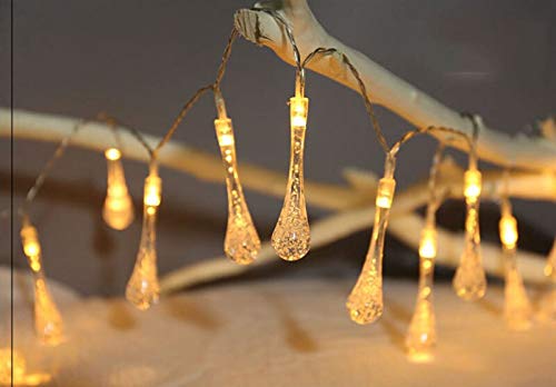 20 LED Crystal Bubble Ball String Fairy Lights - Coral Tree