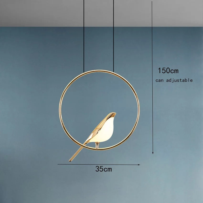 Chirpy Bird LED Hanging Light