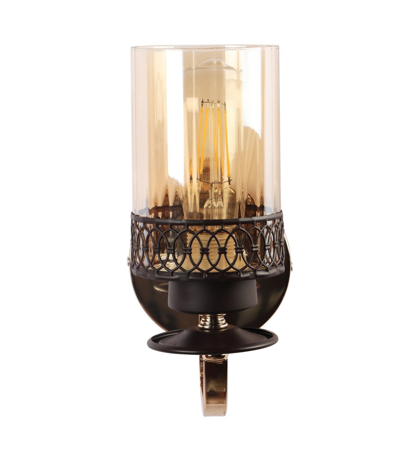 Designer Lighting Wrought Iron Rustic Finish Wall Light
