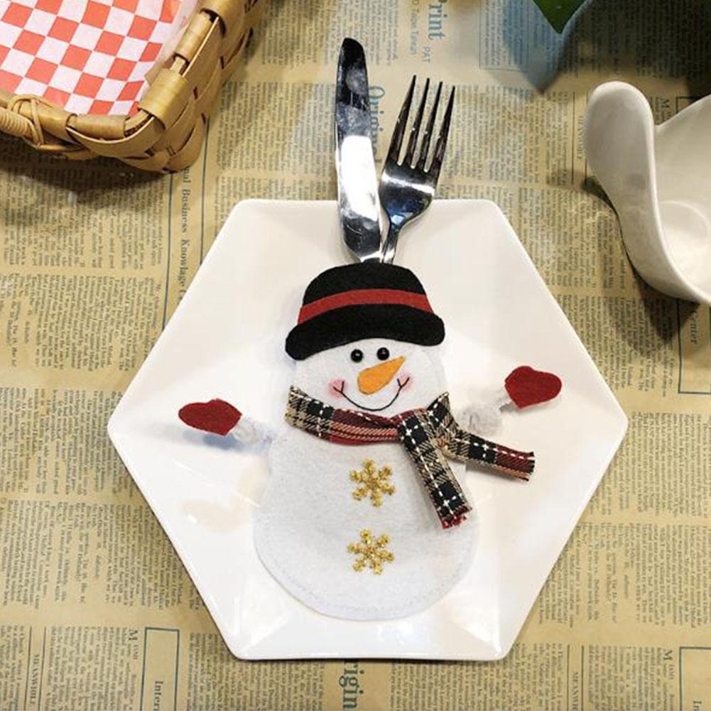 Christmas Cutlery Cover - Pack Of 4