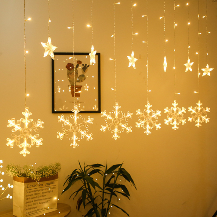 Snowflake LED Curtain light
