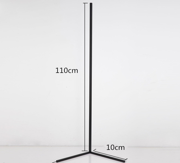 Corner Vertical Floor Lamps with Remote Control - Coral Tree