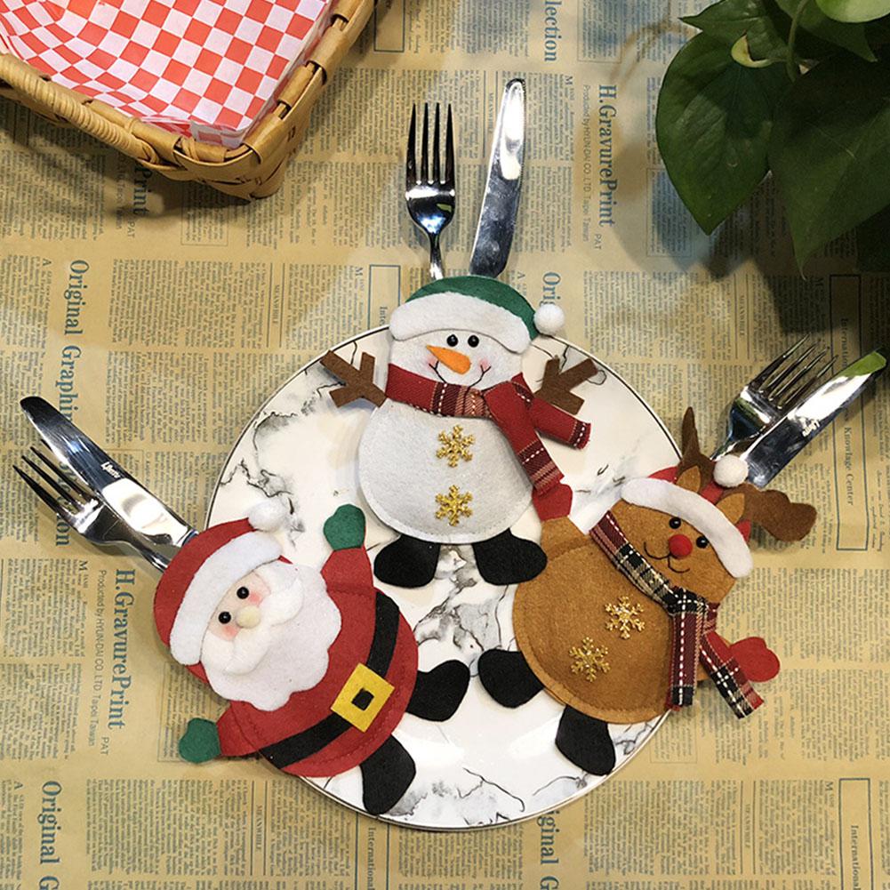 Christmas Cutlery Cover - Pack Of 4