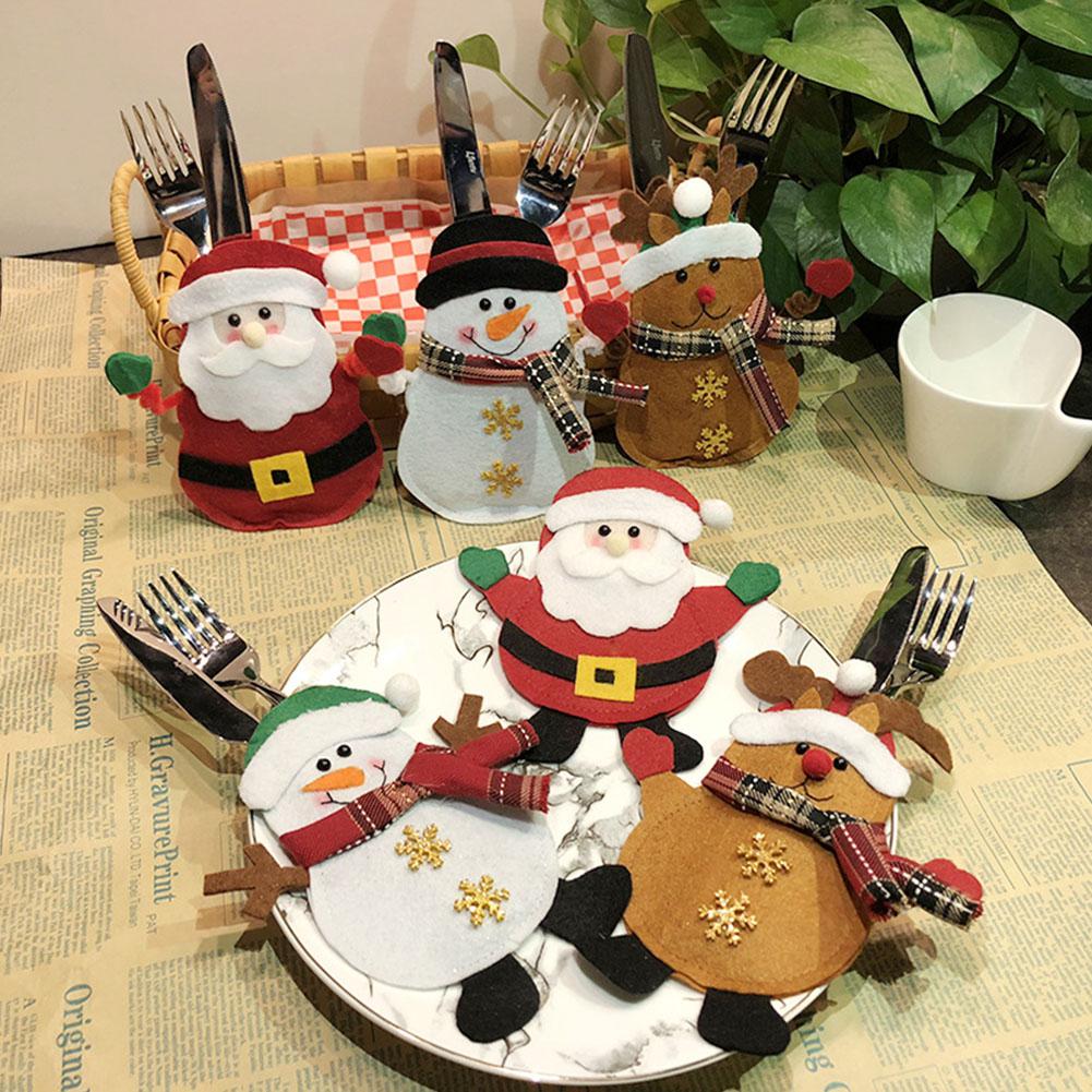 Christmas Cutlery Cover - Pack Of 4