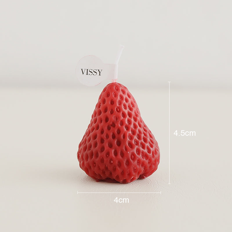 Scented Candles Gift Strawberry Shaped