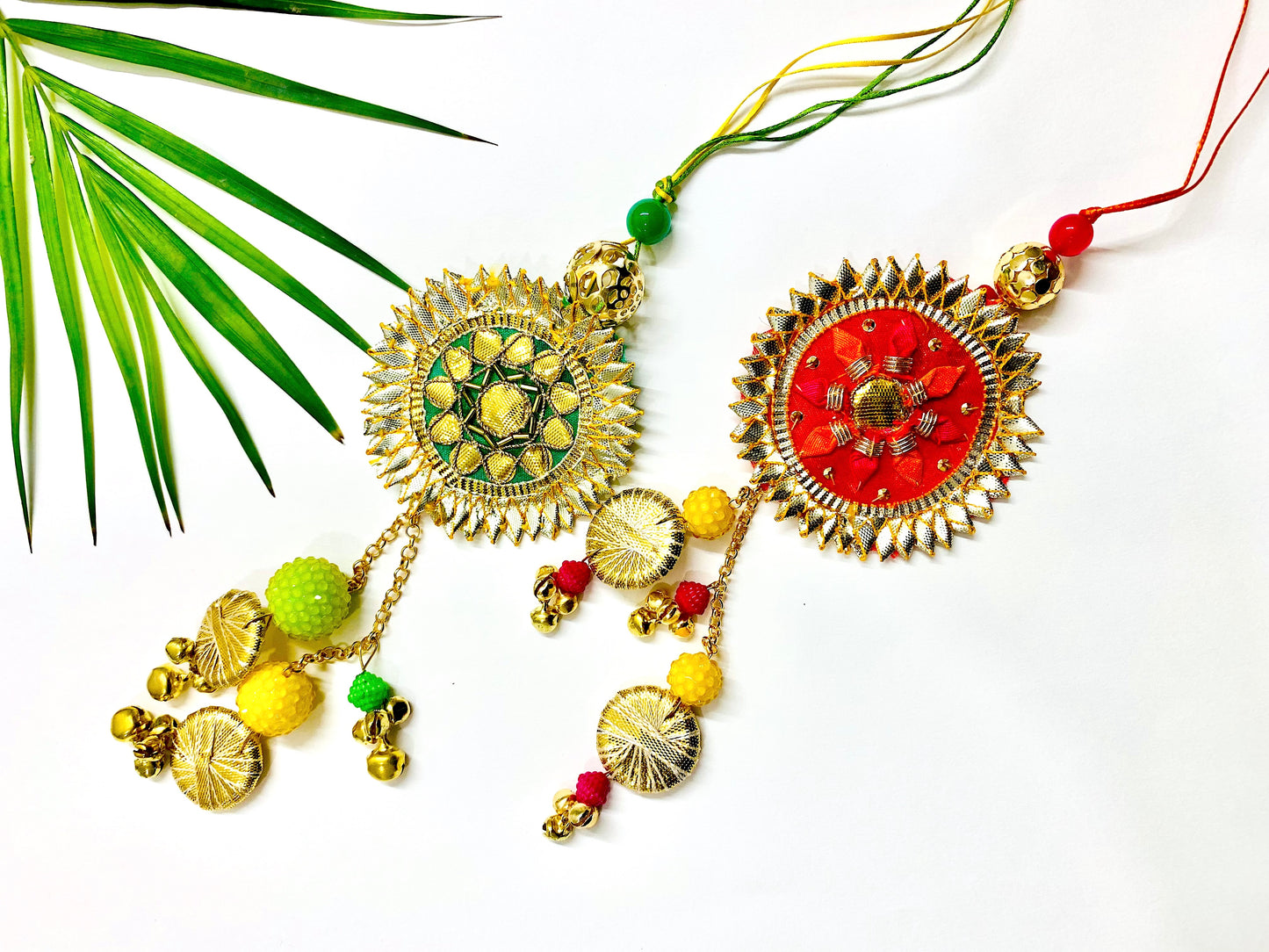Ghotta Patti Style Lumba Rakhi