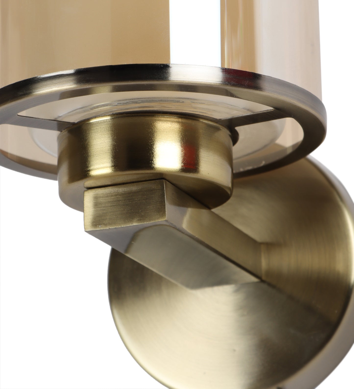 Designer Lighting Antique Brass Finish Wall Light
