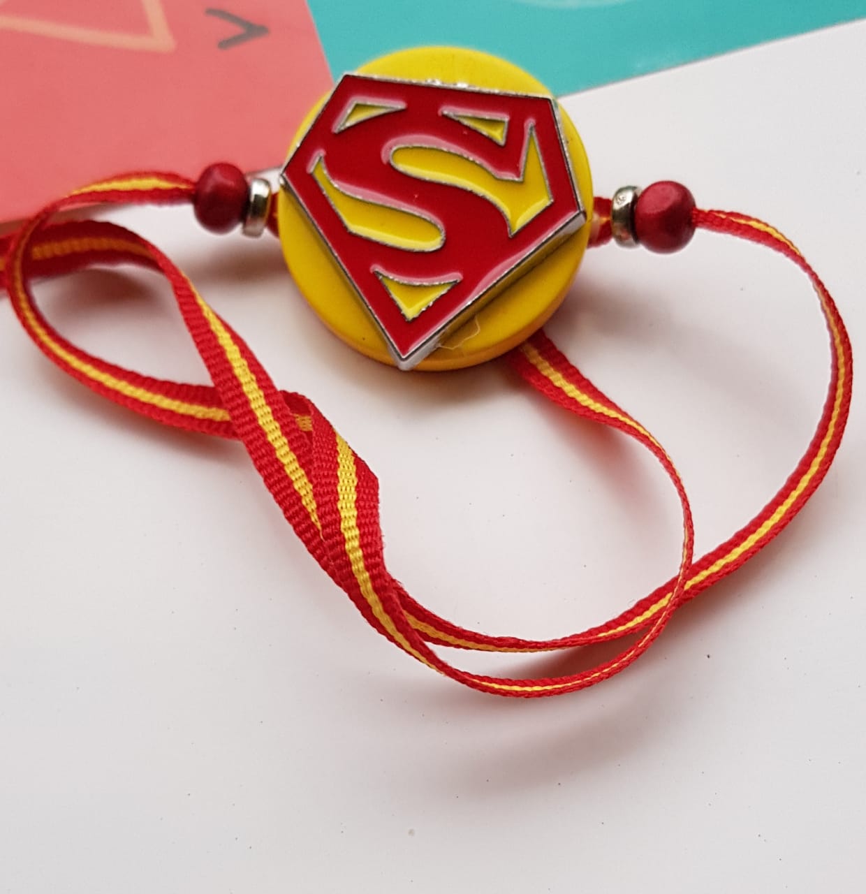 Superman Metal Rakhi