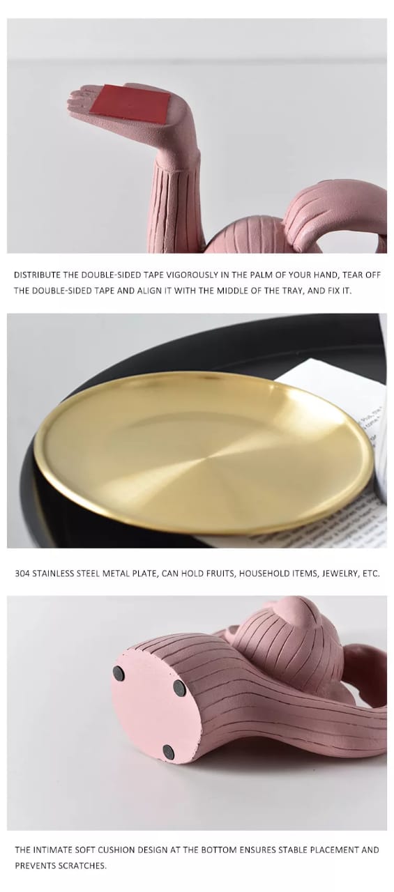 LUXURY NORDIC STYLE HOME DECOR MONEY TRAY