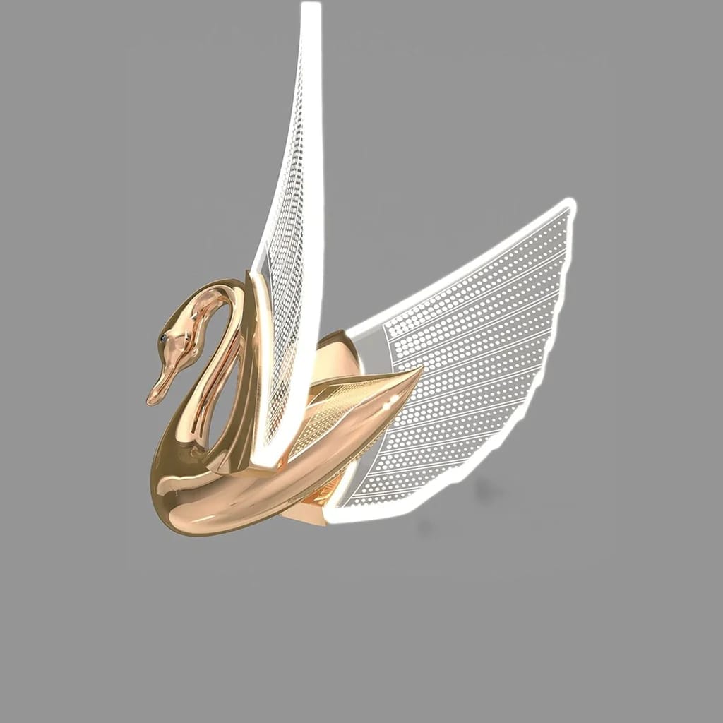 LED SWAN PENDANT LAMP - WARM WHITE