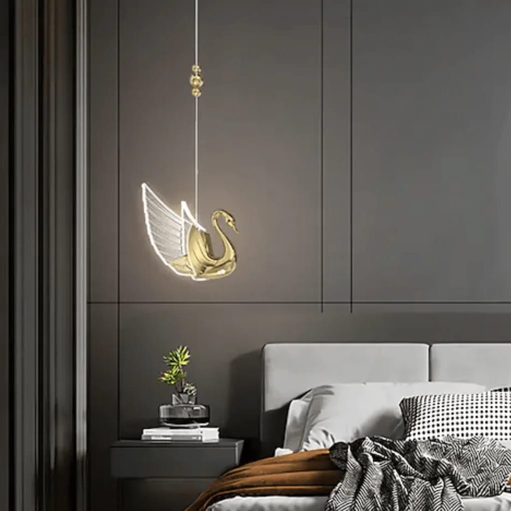LED SWAN PENDANT LAMP - WARM WHITE