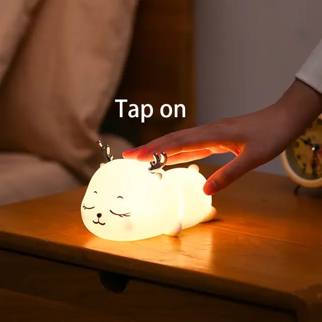 Silicone Deer Night Lamp