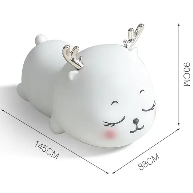 Silicone Deer Night Lamp