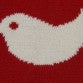 Birdie - Red & Ivory Cotton Knitted New Born /Baby Cap / Hat for Use In All Seasons - Coral Tree