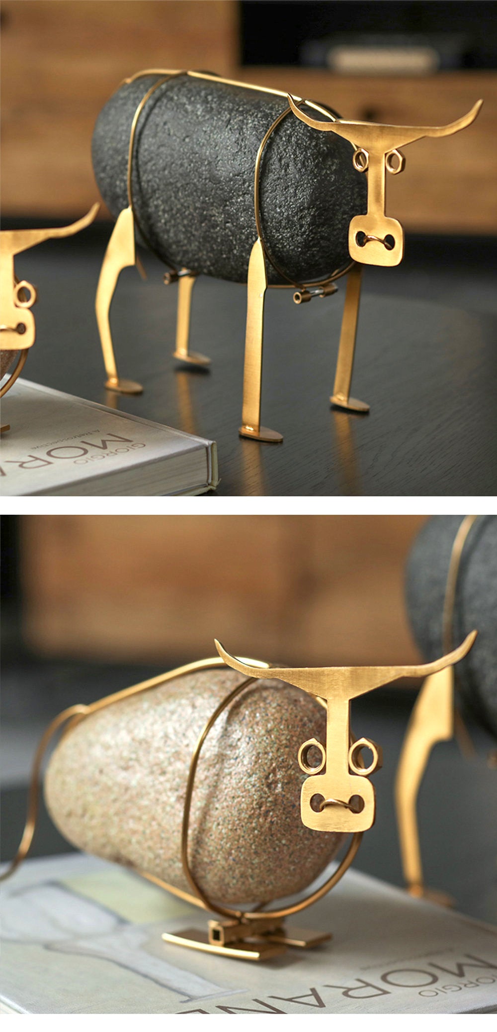 BULLS EYE METAL AND RESIN ARTIFACTS