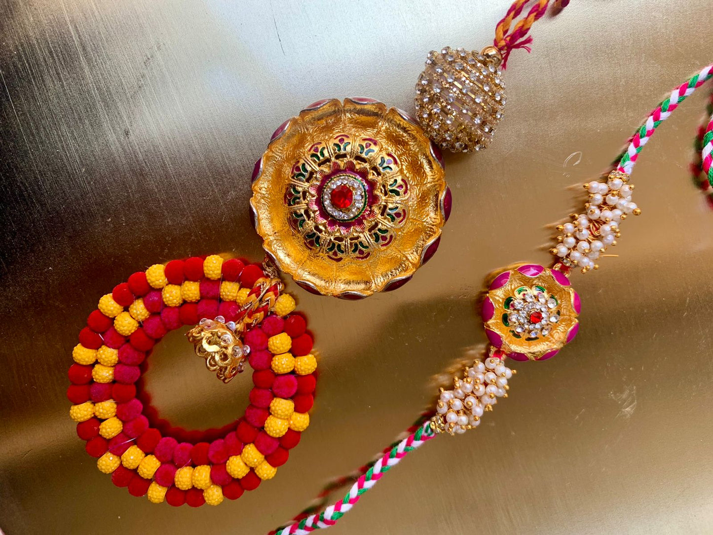 Rakhi and Lumba set for bhai and bhabhi