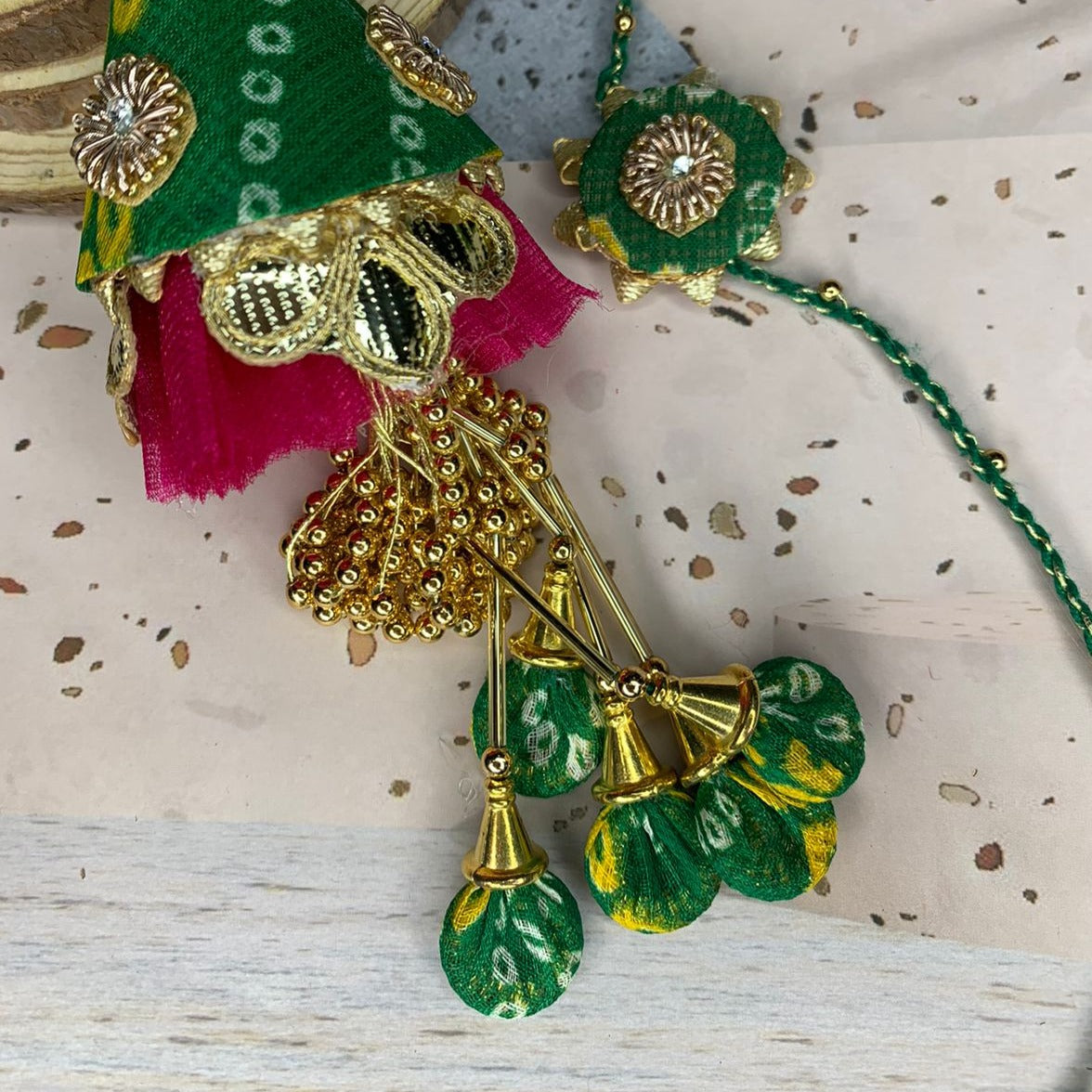 bandhej lumba set