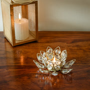 Crystal Stone Candle Holder