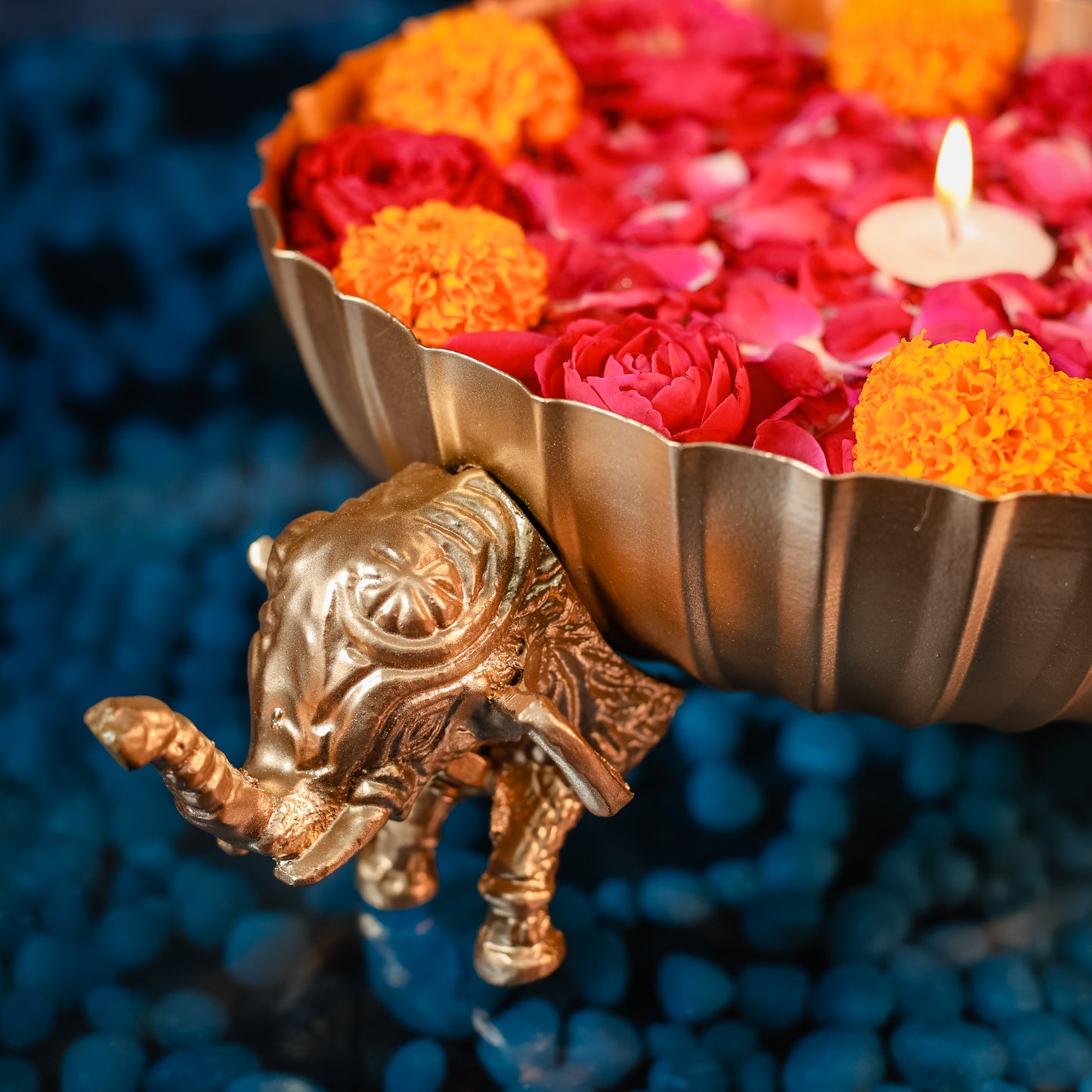 Metal Urli for Diwali Decoration
