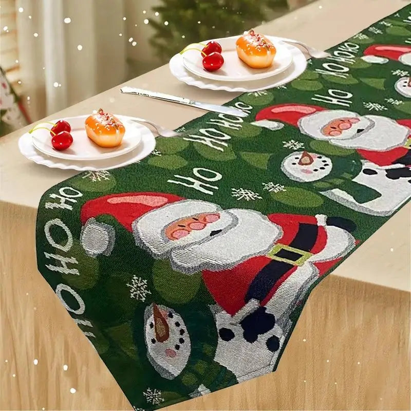 Christmas Table Runner Dining Table Decoration